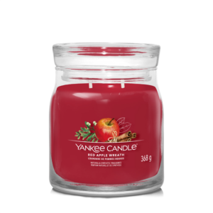 Red Apple Wreath Signature Medium Jar