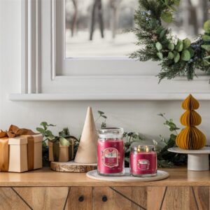 Alternative view of Santa on Skis Signature Medium Jar