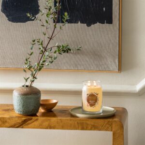 Alternative view of Glistening Leaves Signature Large Jar