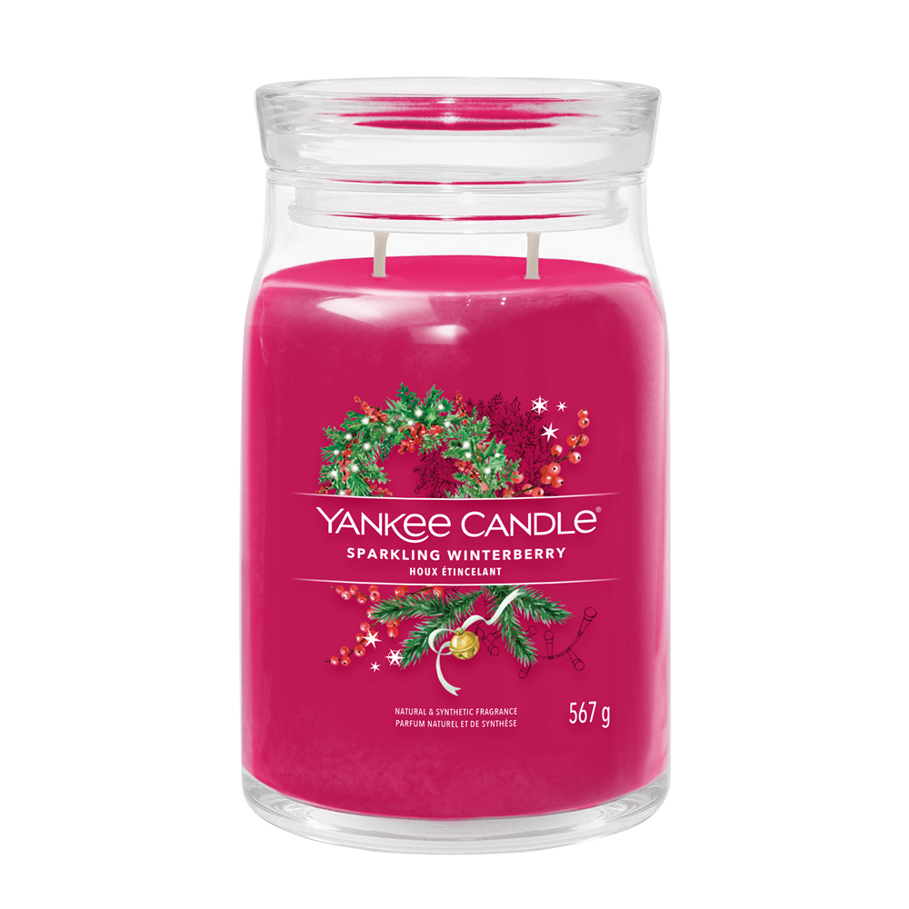 Sparkling Winterberry Signature Large Jar