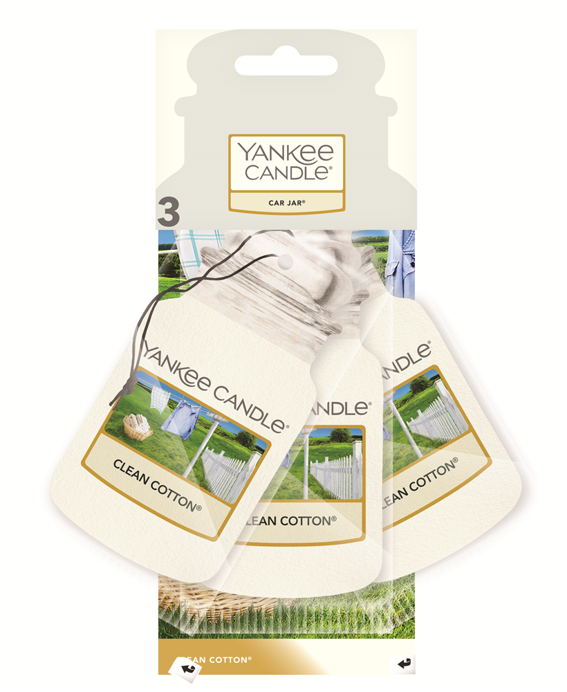 Clean Cotton Bonus Pack Car Jars 3er Pack Karton