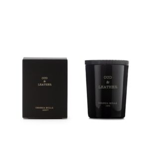 Oud & Leather Premium Small Candle 70g