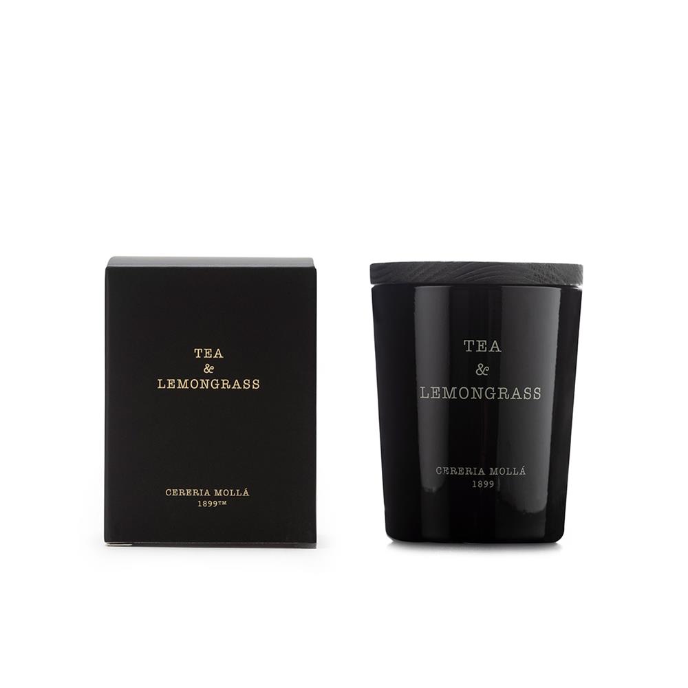 Tea & Lemongrass Premium Small Candle 70g – Image 2