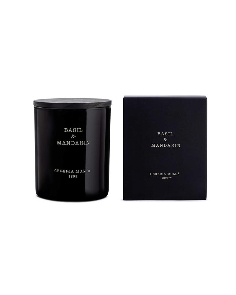 Basil & Mandarin Premium Candle 230g – Image 2