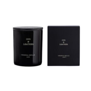 Oud & Leather Premium Candle 230g