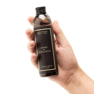 Alternative view of Amber & Sandalwood Premium Reed Diffuser Refill 200ml