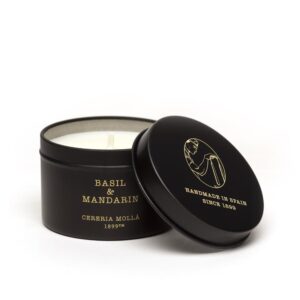 Alternative view of Basil & Mandarin Travel Tin Candle 90g