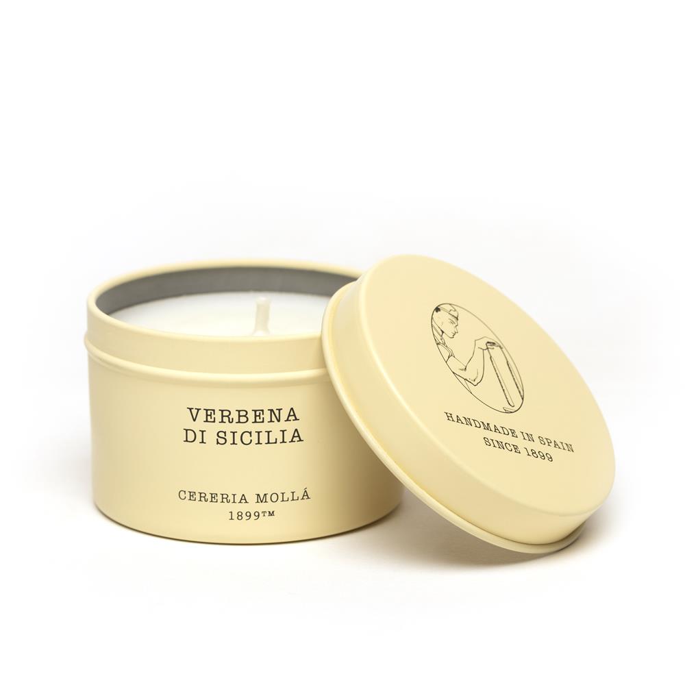 Verbena di Sicilia Travel Tin Candle 90g – Image 2