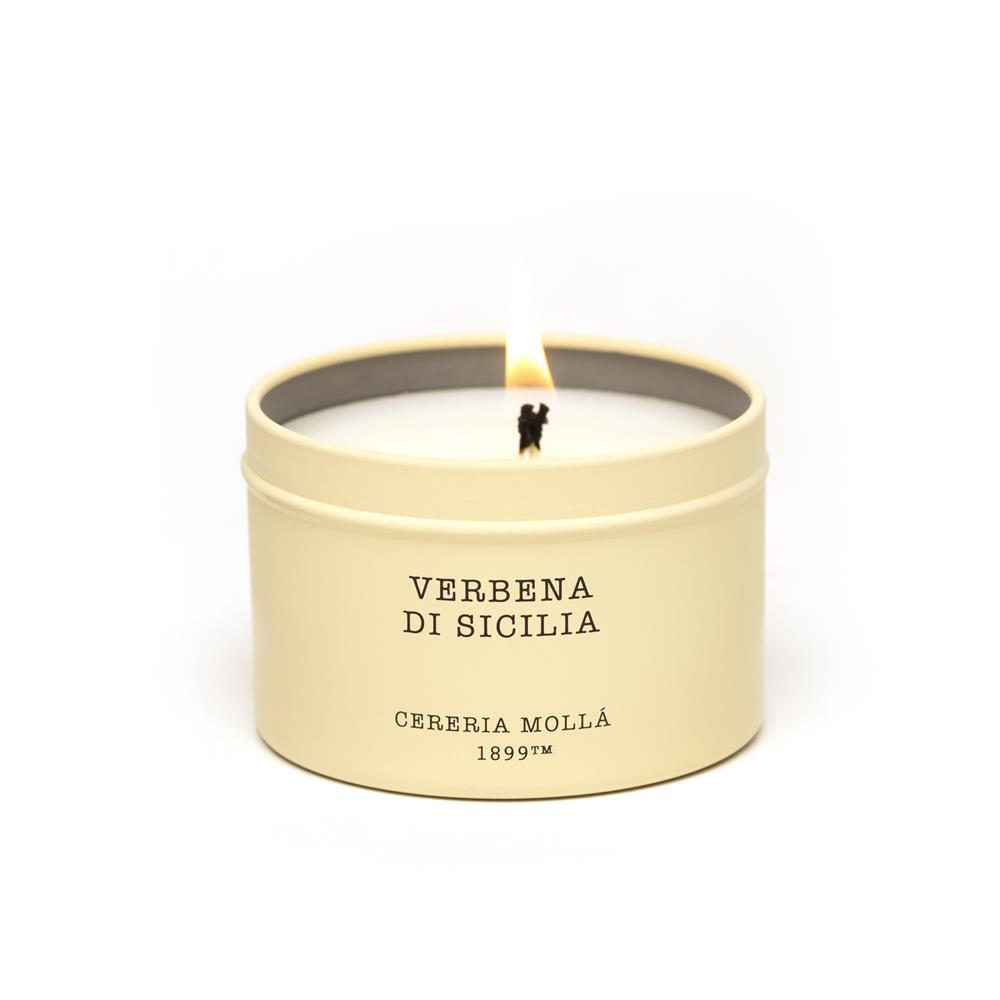 Verbena di Sicilia Travel Tin Candle 90g – Image 3