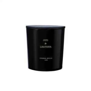 Oud & Leather Premium Candle XL 600g