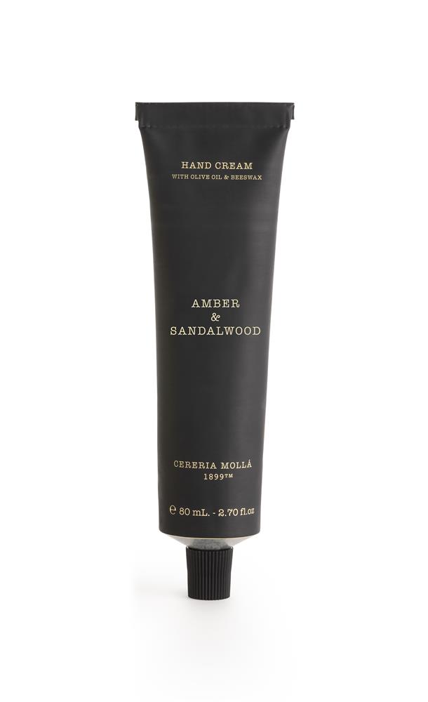 Amber & Sandalwood Hand Cream 80ml