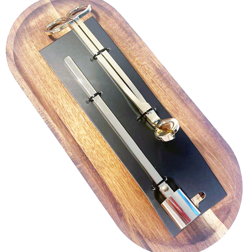 Wick Trimmer & Candle Snuffer Gold – Image 2