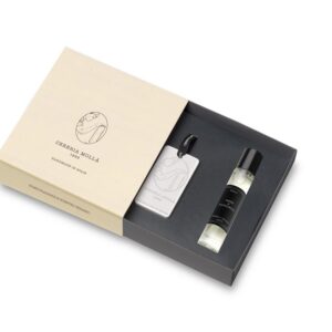 Giftset Luxury Home Ceramic Fragrance & Perfume Amber & Sandalwood 16.2x16x4.8cm