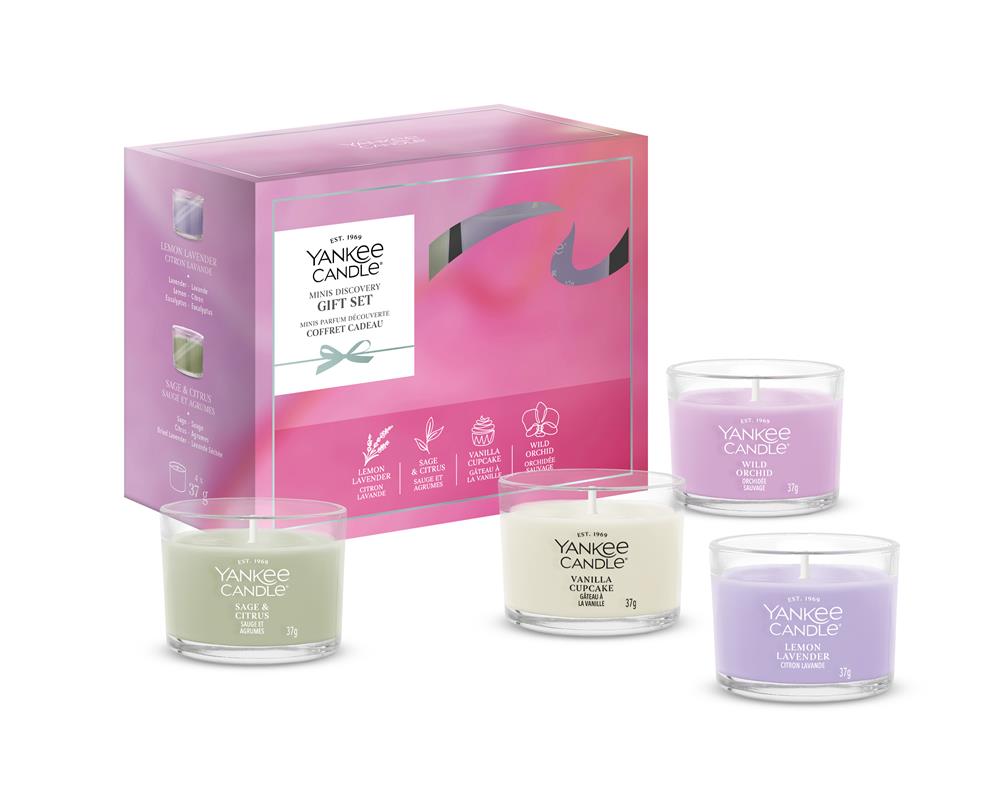 Yankee Candle Gift Set 4 Mini Filled Votives
