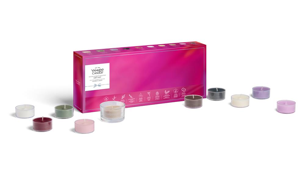 Yankee Candle Gift Set 10 Tea Lights & Holder