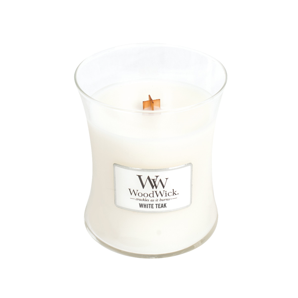 White Teak Medium Jar